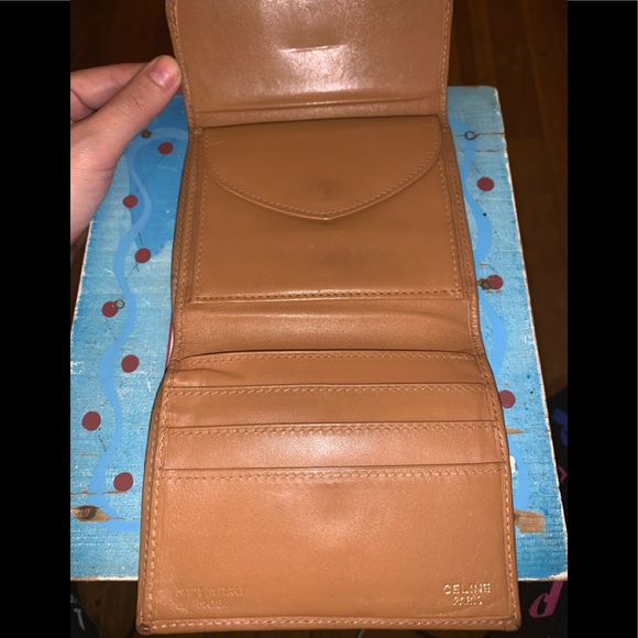 Vintage Celine Metal Closure Macadam Wallet - Picture 5 of 8